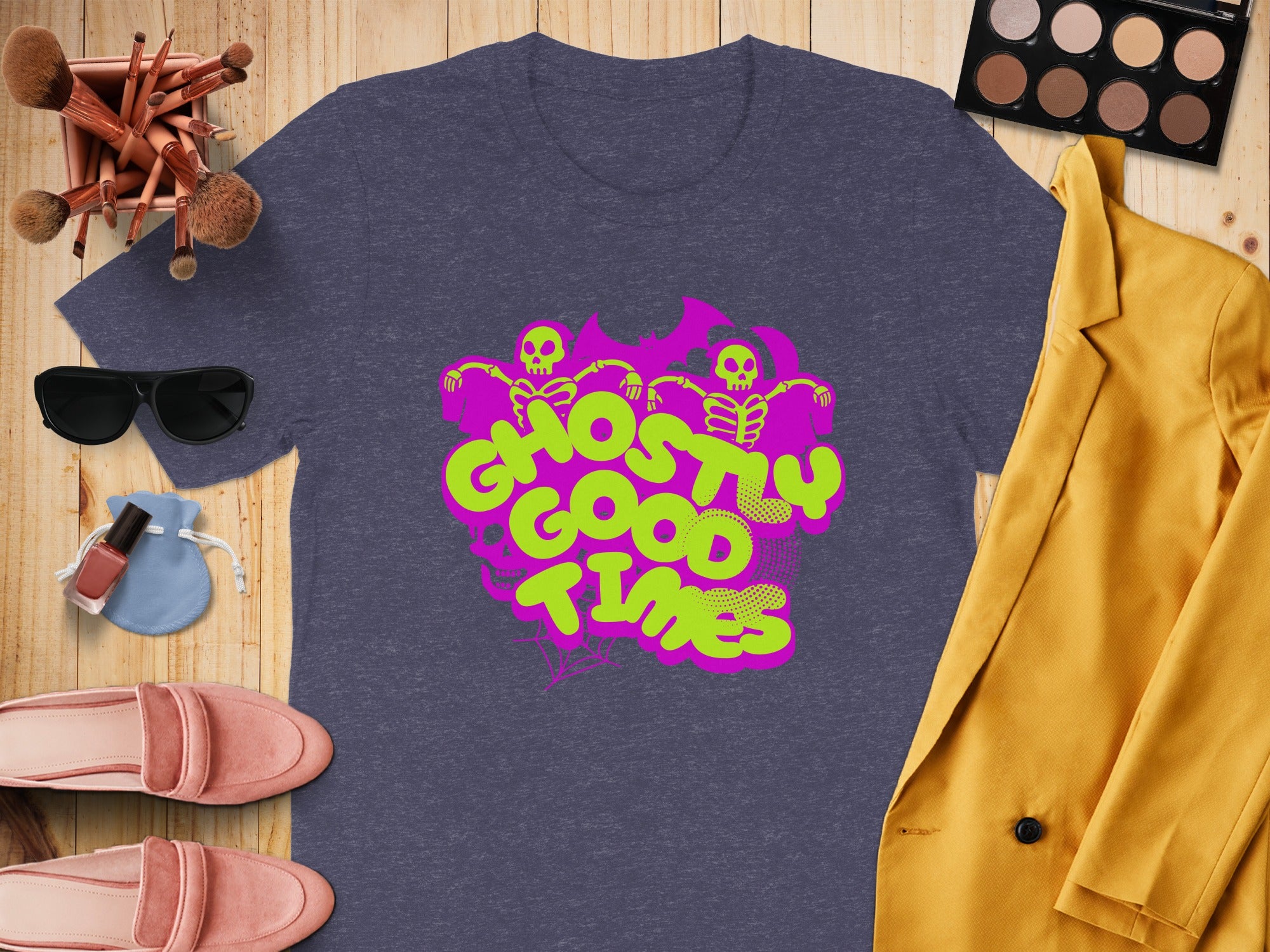 Ghostly Good Times Skeletons Shirt product type