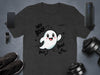 Happy Ghost Hey Boo Halloween Graphic T-shirt product type