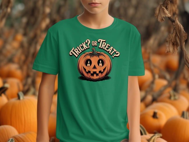 Trick or Treat Pumpkin Halloween T-shirt product type
