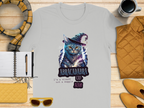 Abracadabra Wizard Cat Unique Graphic T-Shirt product
