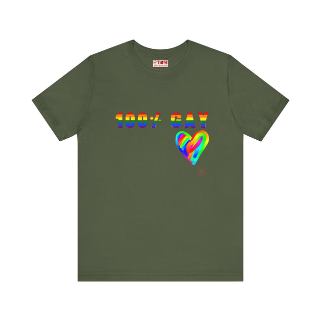 100 Percent Gay T Shirt