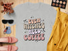 Even Witches Need Coffee Graphic Tee product