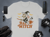 Funny Bad Witch Halloween Design Graphic T-shirt product type