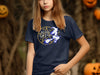 Witch Silhouette We Ride at Dusk Halloween T-shirt product