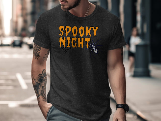 Spooky Night Printed Halloween Theme T-shirt product