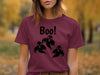 Boo Ghosts Graphic Print Halloween T-Shirt product