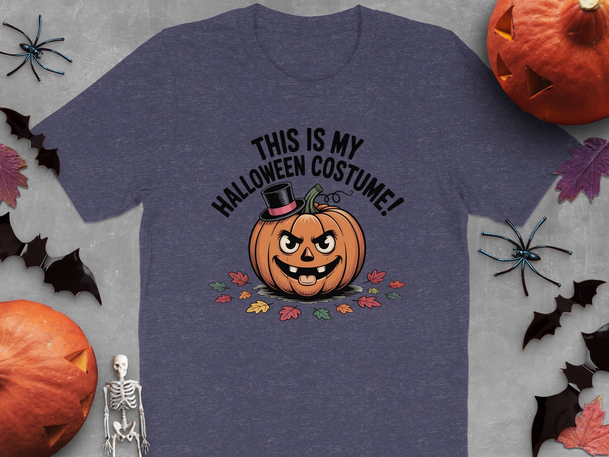 Funny Pumpkin Halloween Costume T-Shirt product type