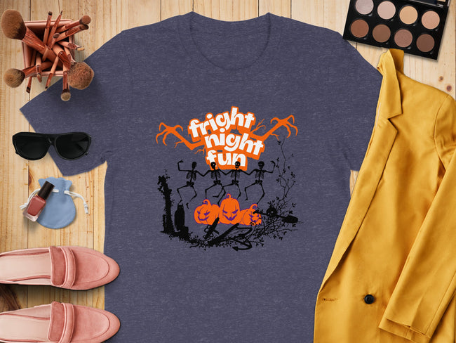 Fright Night Fun Graphic Halloween T-Shirt product type