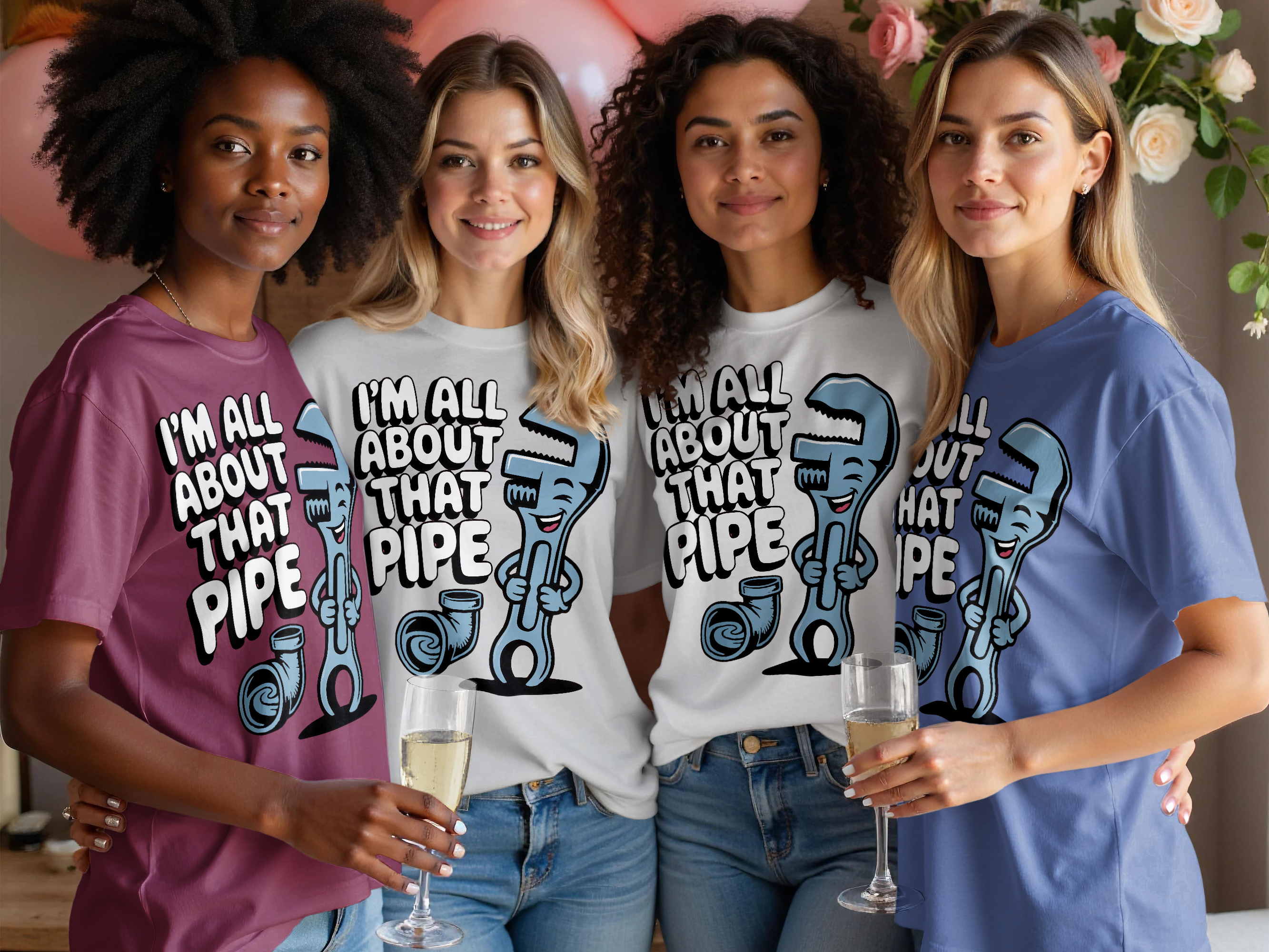 I'm All About That Pipe Graphic Tee product type