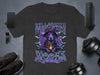 Halloween Hounds Graphic Dog and Wizard T-Shirt product