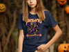 Retro Style Halloween Themed Graphic T-Shirt Product