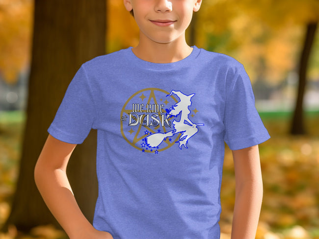 We Ride at Dusk Witches Themed T-Shirt product type