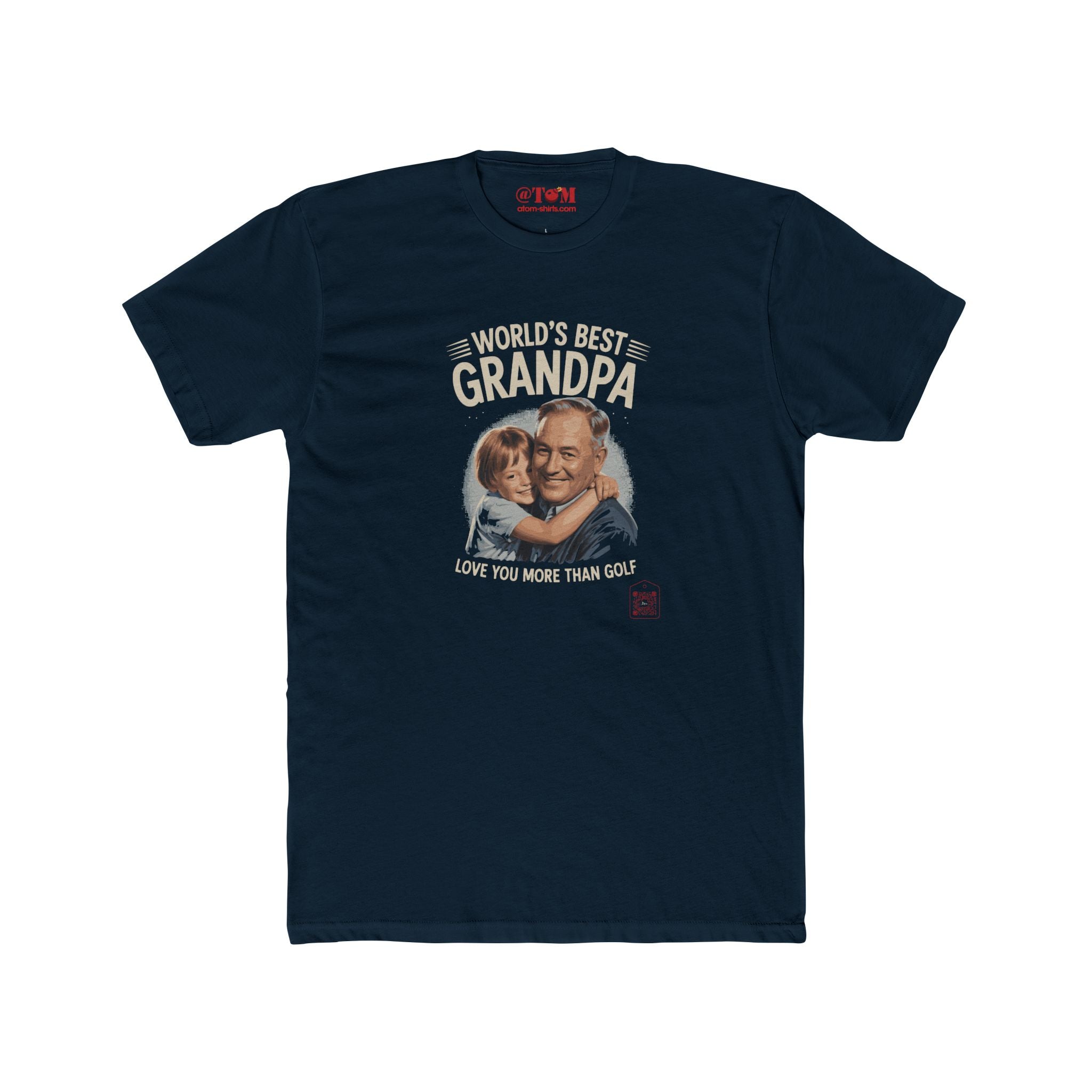 World's Best Grandpa T-Shirt – Heartfelt Golf & Family Gift