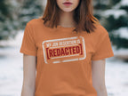 My Job Description Is Redacted Funny Shirt product