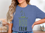 Spooky Boo Crew Witch Hat Graphic Tee Shirt product
