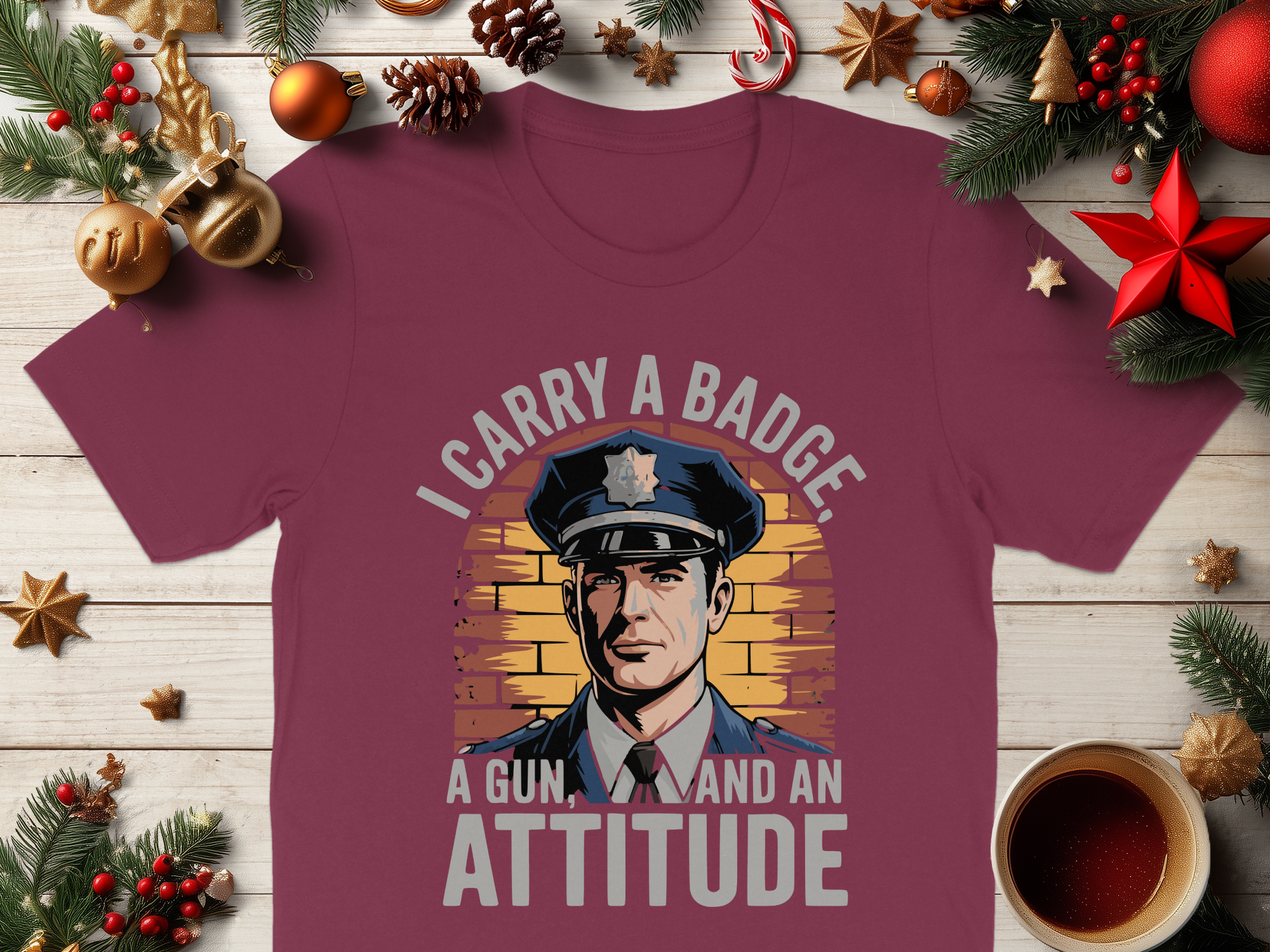 I Carry A Badge A Gun And An Attitude product type