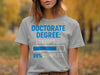 Doctorate Degree Loading 99 Percent Complete product type