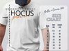 Hocus Pocus Graphic Tee for Casual Wear Shirt Product