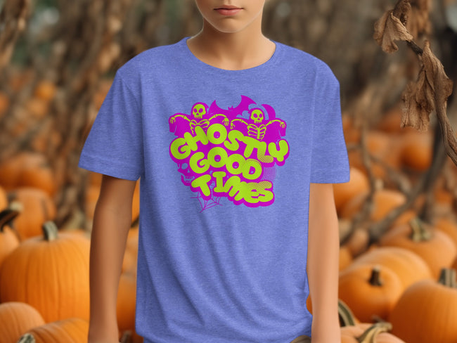 Ghostly Good Times Halloween Themed T-shirt product type
