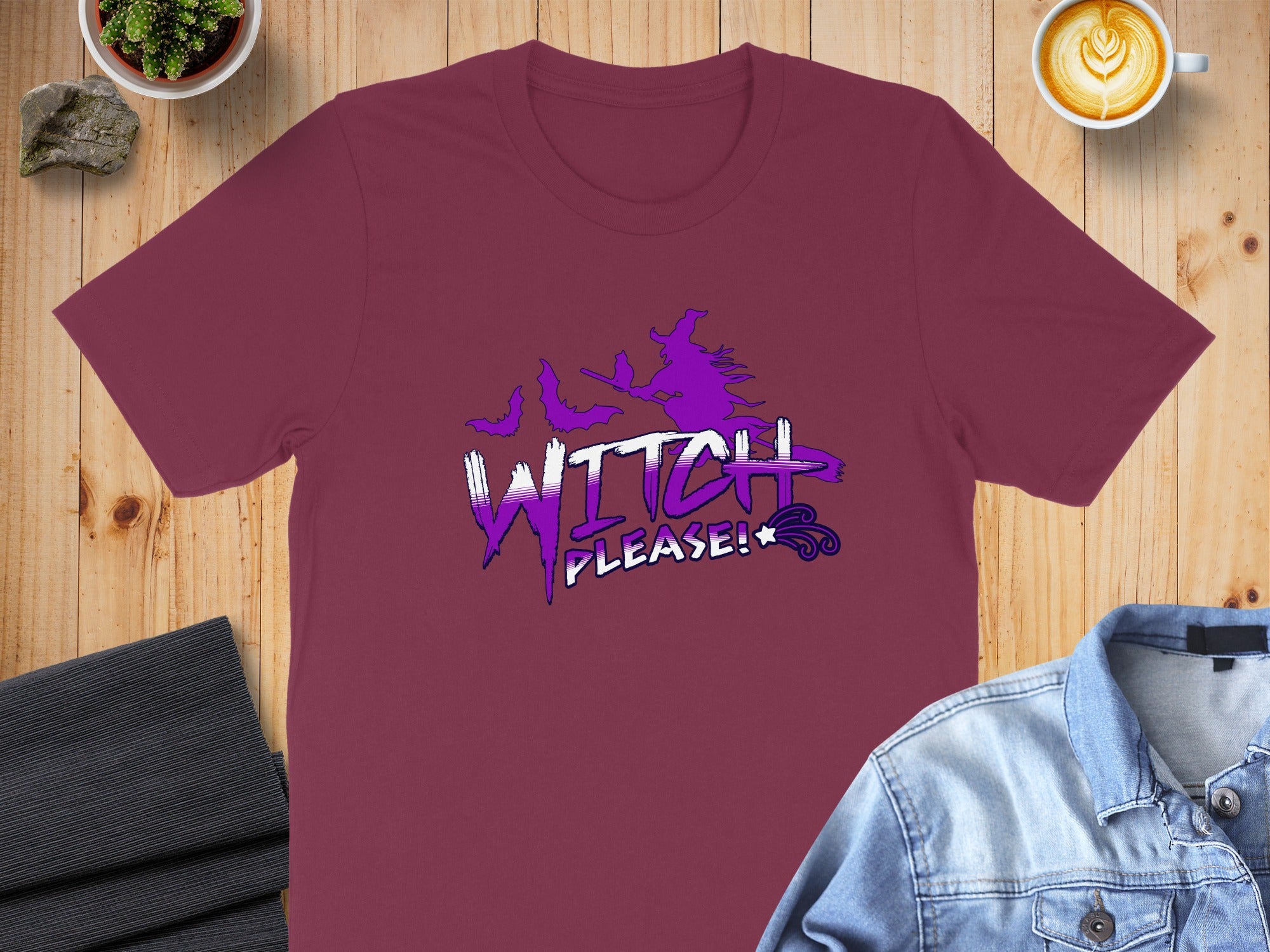 Witch Please Funny Halloween Graphic T-shirt product type