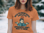 Need-to-Know Basis Employee Graphic T-shirt product