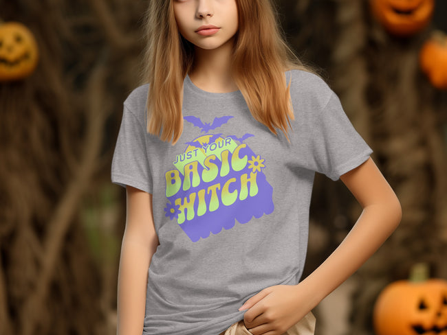 Just Your Basic Witch Glow in the Dark Shirt product type