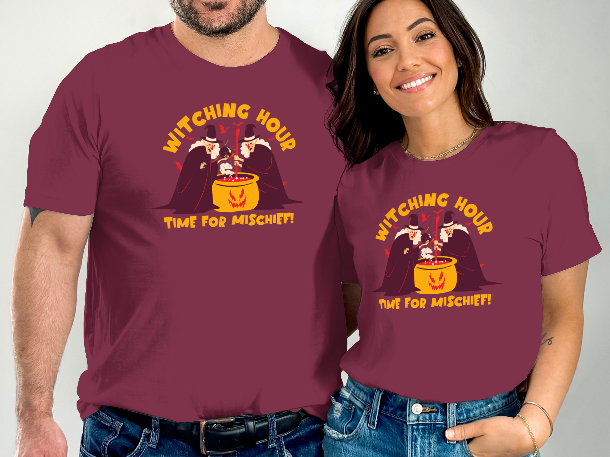 Witching Hour Time for Mischief Illustrated Tee product