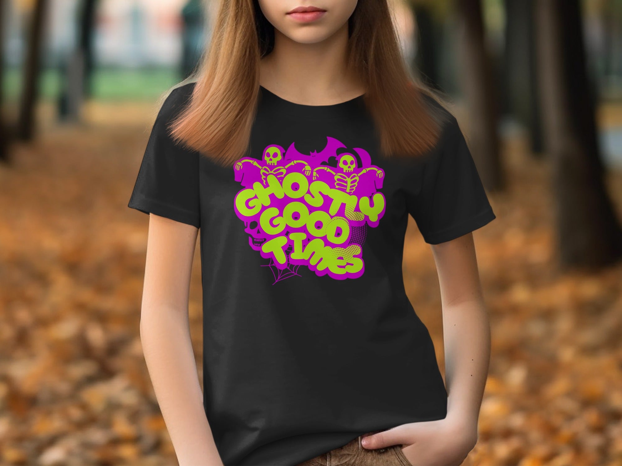 Ghostly Good Times Halloween T-Shirt product type
