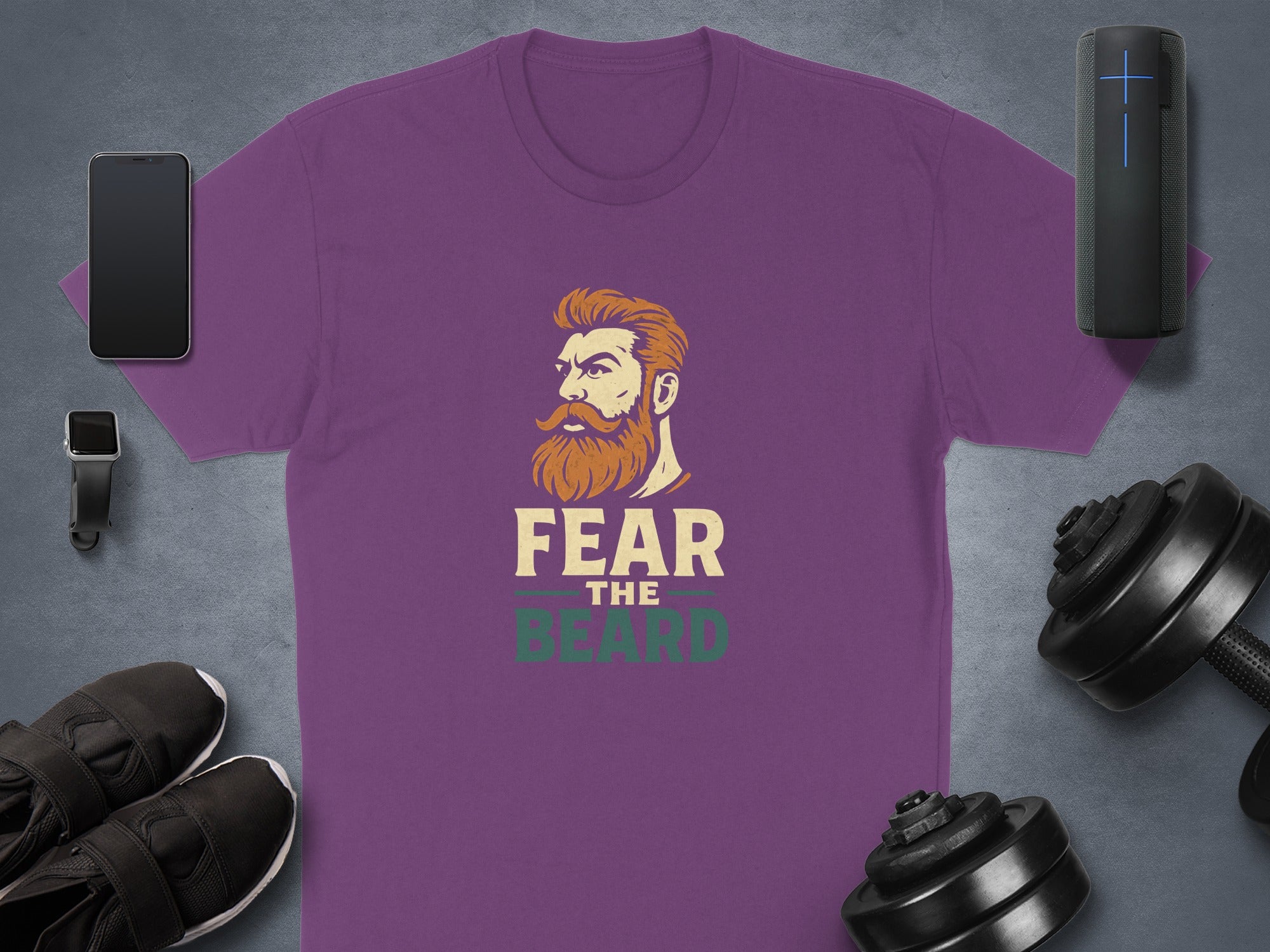 Fear The Beard Graphic Men's T-Shirt product type