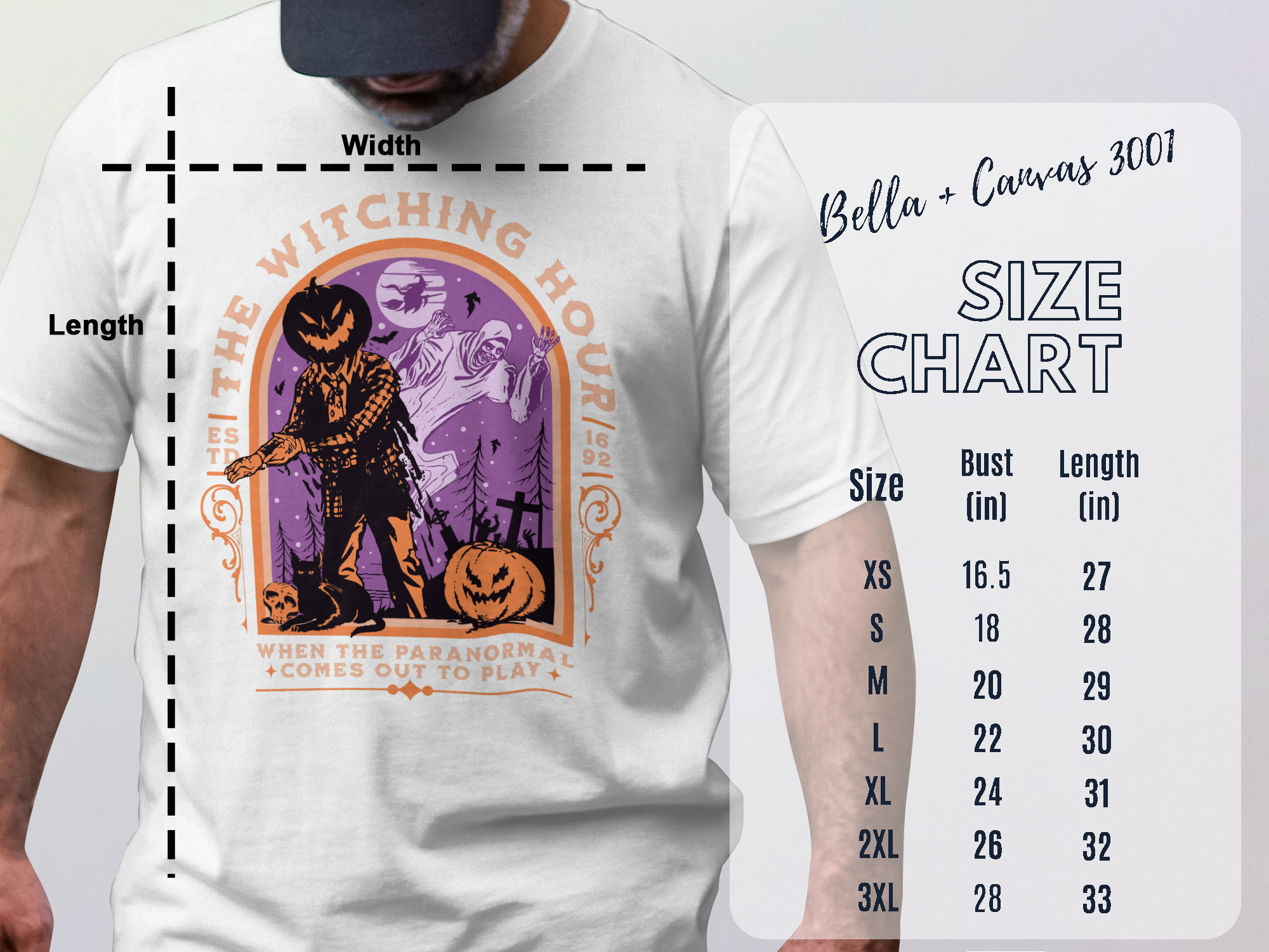 The Witching Hour Graphic Tee Halloween Product