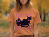 Black Cats Spooky Squad Graphic T-Shirt product type