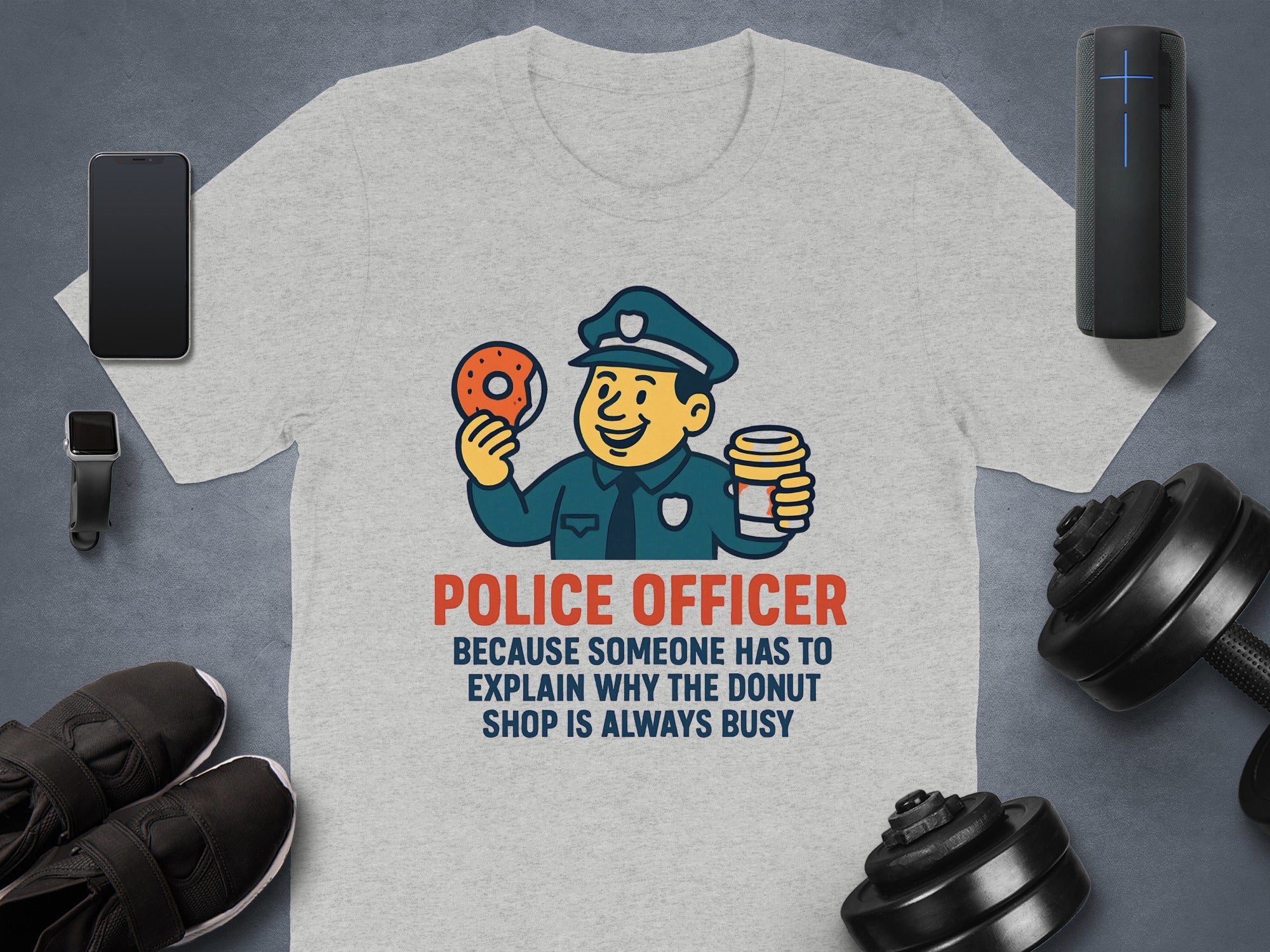 Police Officer Donut Shop is Always Busy T-Shirt product