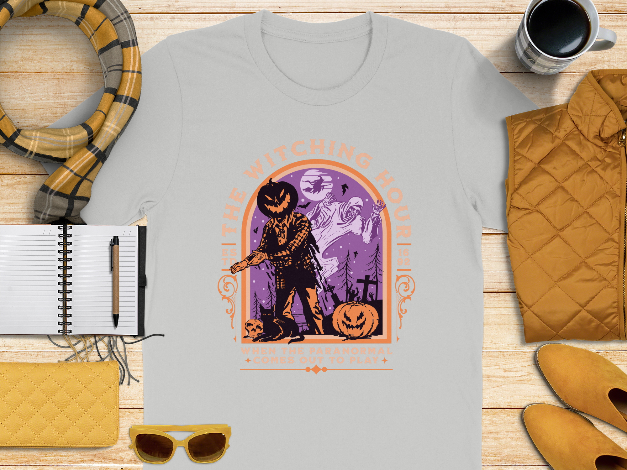 The Witching Hour When Paranormal Comes Out Shirt product type
