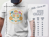 Celebrar con Alegría Skull Art T-Shirt product