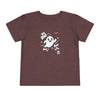 Cute Ghost Halloween Hey Boo Design Illustration T-Shirt