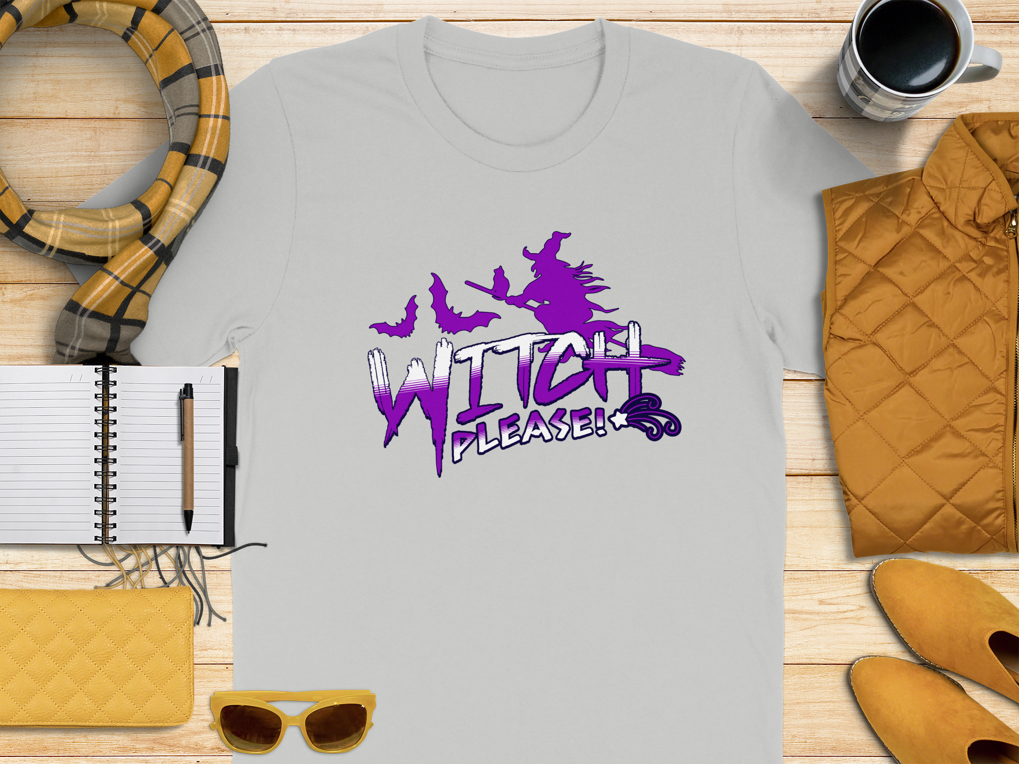 Witch Please Halloween Graphic T-shirt product type