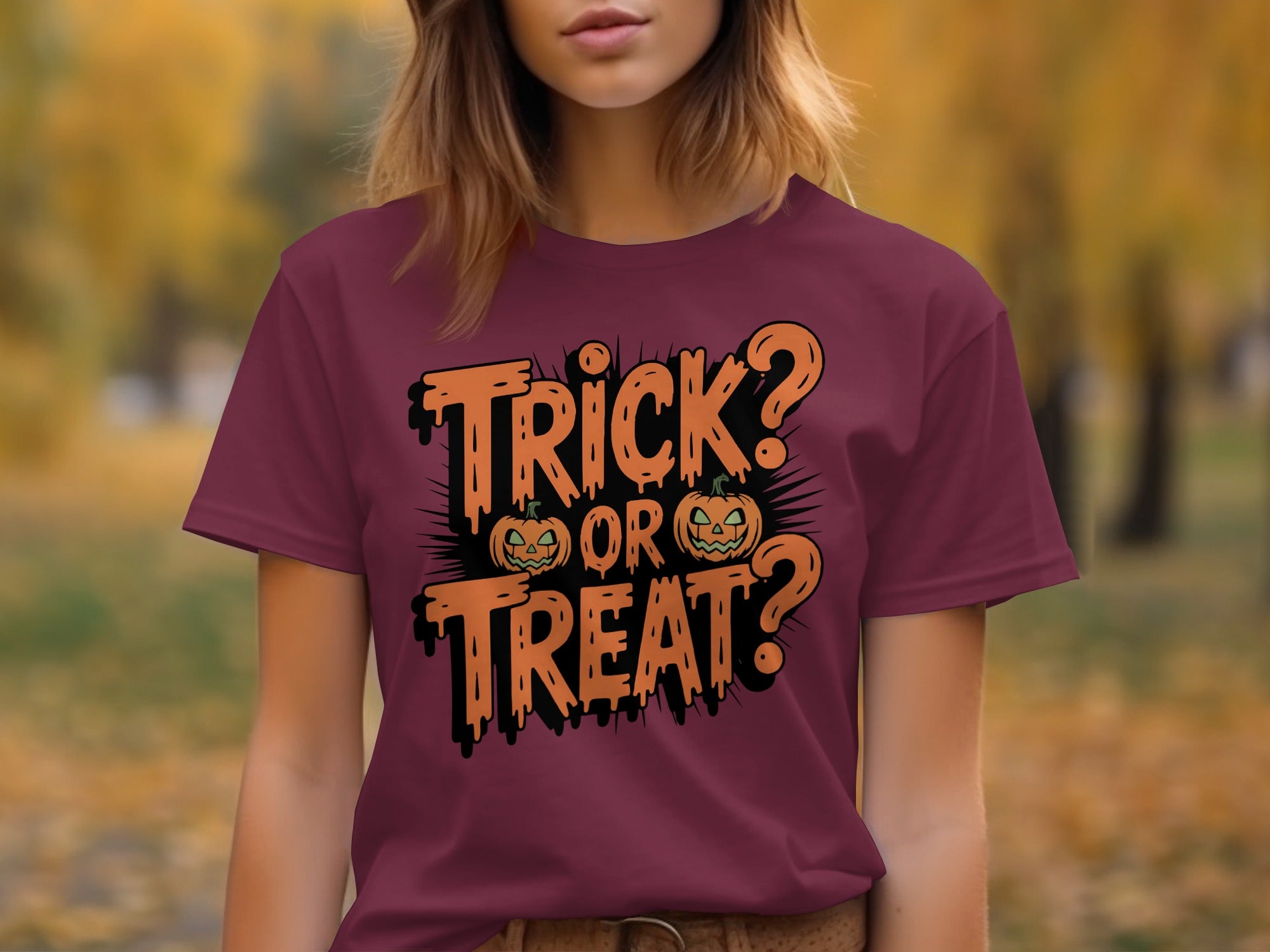 Trick or Treat Graphic Halloween T-Shirt product