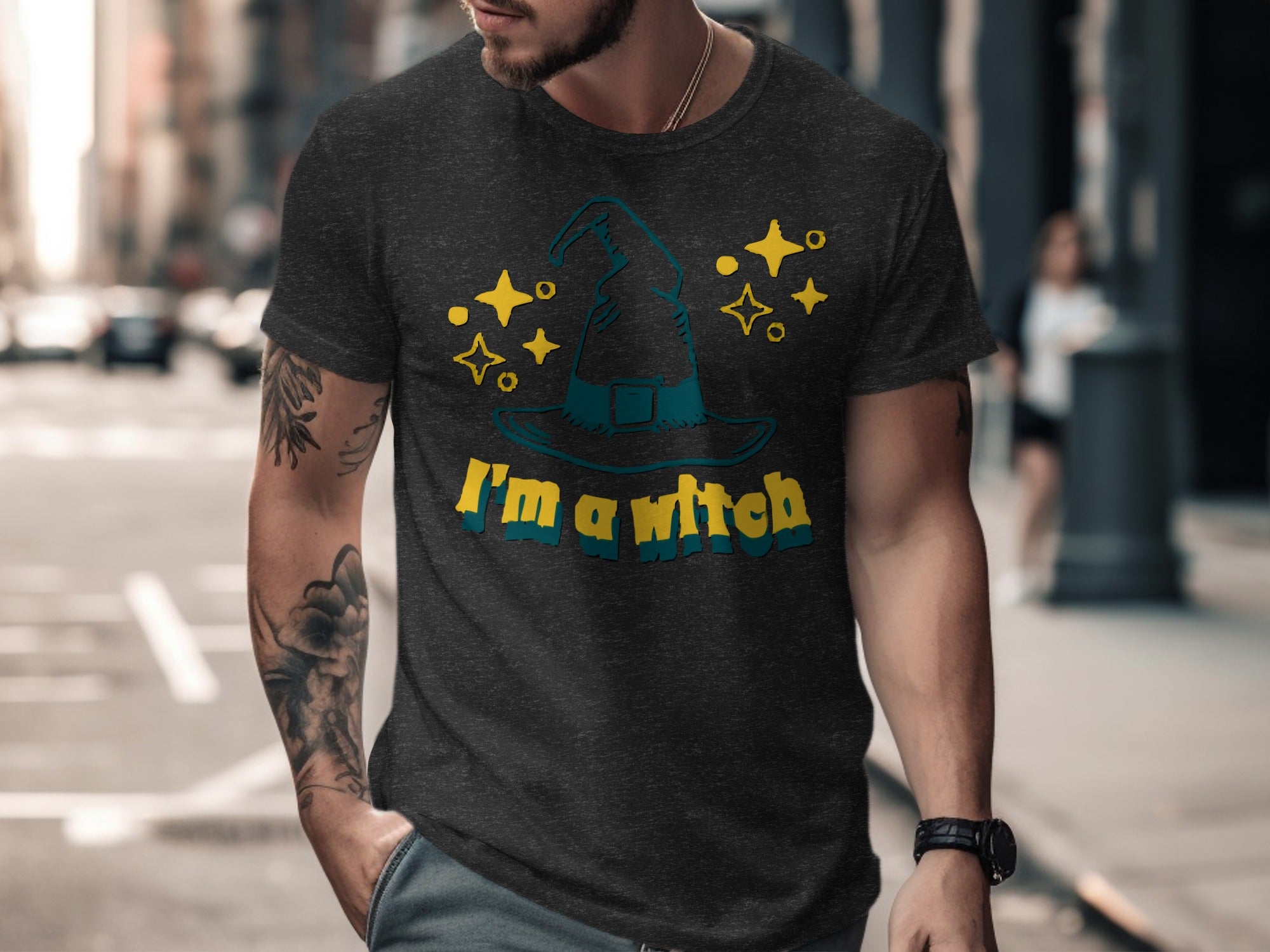I'm a Witch Graphic Tee Halloween Costume product type