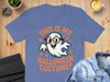 Fun Blue Halloween Costume Ghost Graphic product type