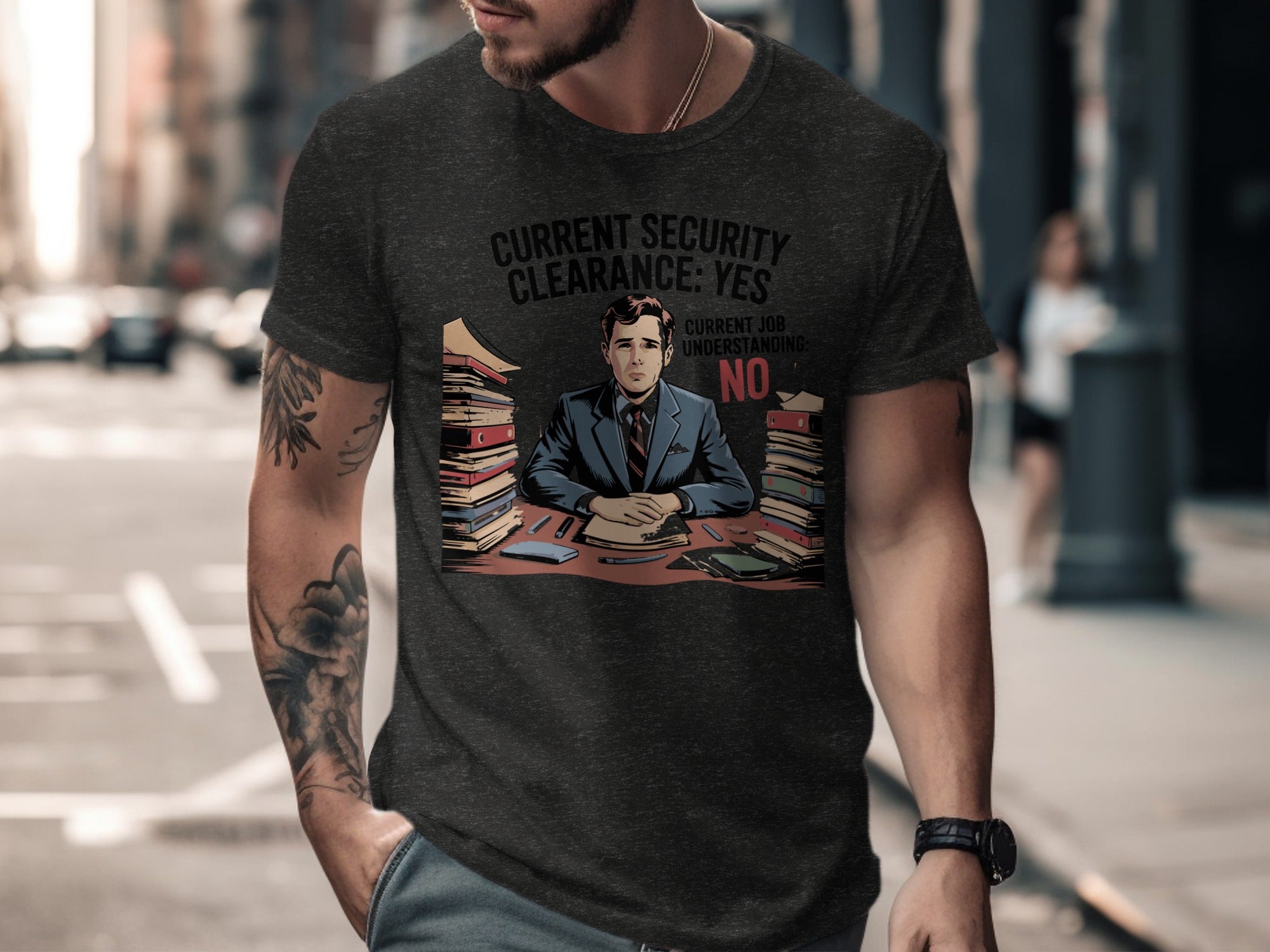 Current Security Clearance Yes Understanding No T-Shirt