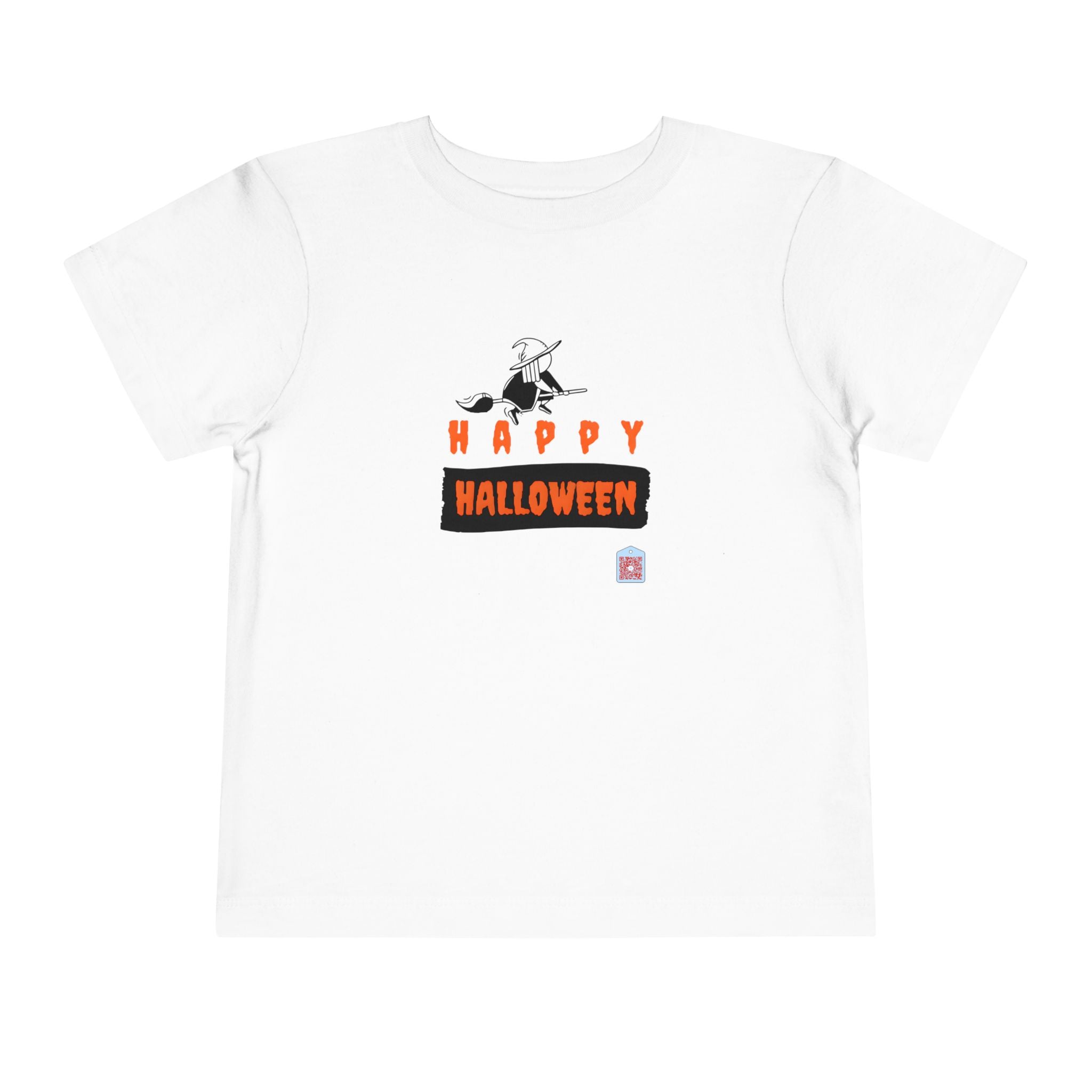 Happy Halloween with Flying Witch Halloween Graphic T-Shirt