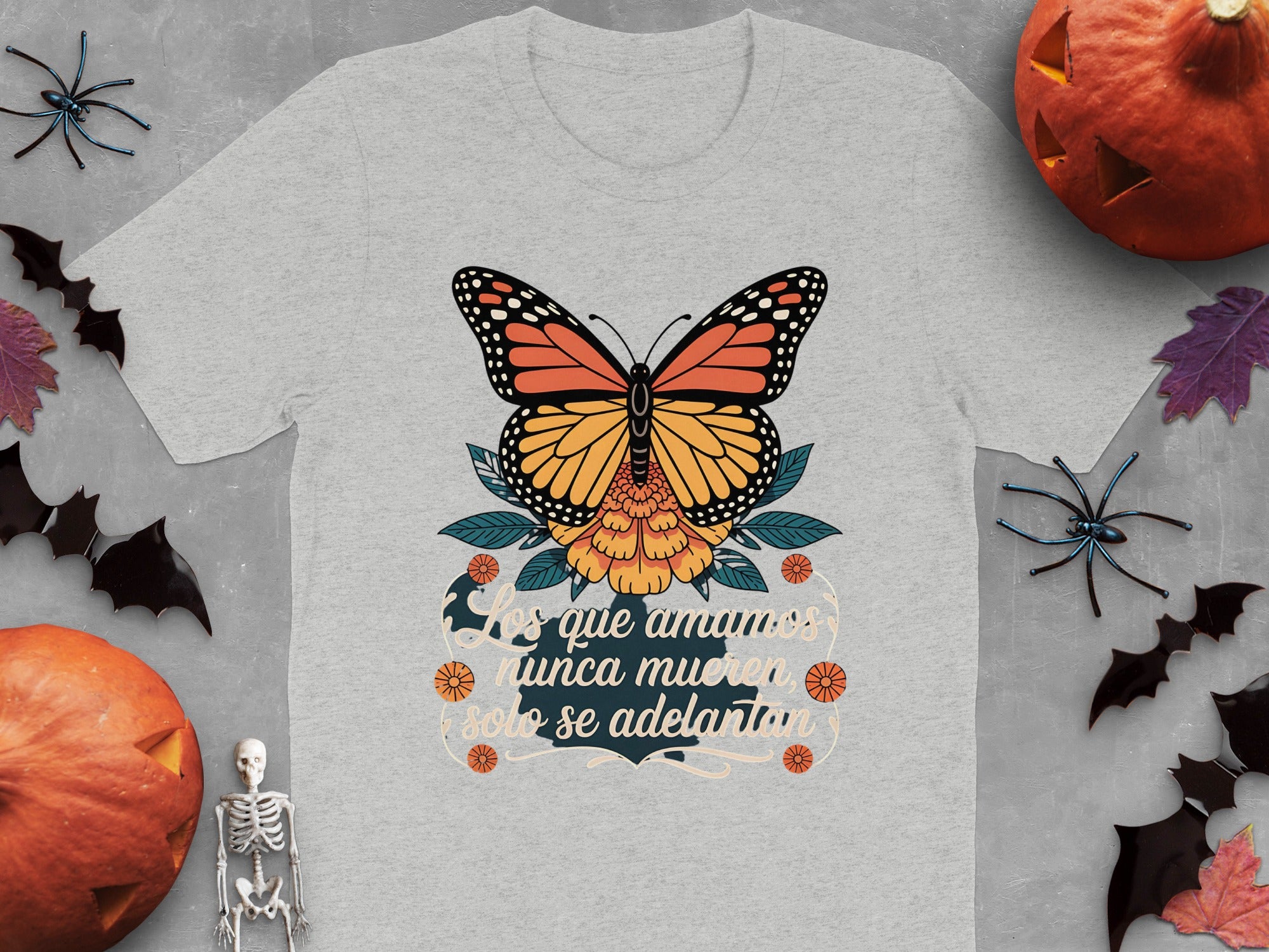 Butterfly Los Que Amamos Nunca Mueren Solo Se Adelantan shirt
