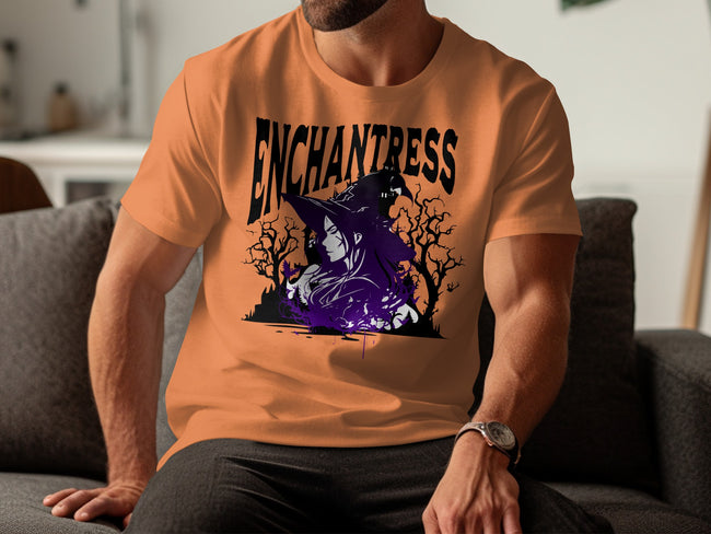 Enchantress Witch Graphic Tee Halloween Shirt product