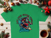 Let the Good Times Swole Santa Surfing T-shirt