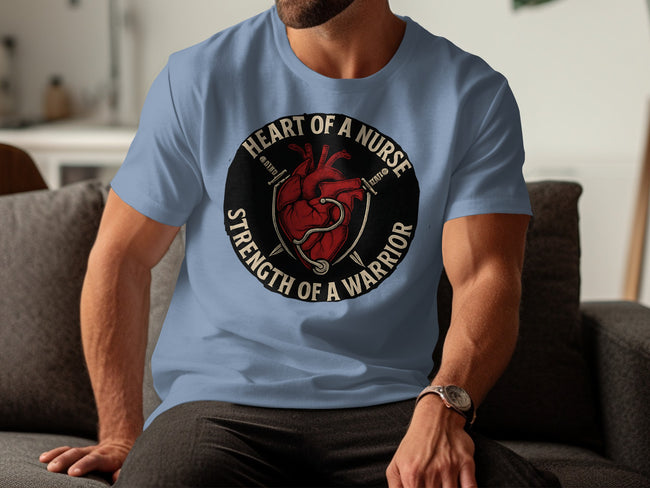Heart of a Nurse Strength of a Warrior Shirt product type
