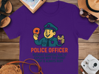 Humorous Police Officer Donut Lover T-shirt product type
