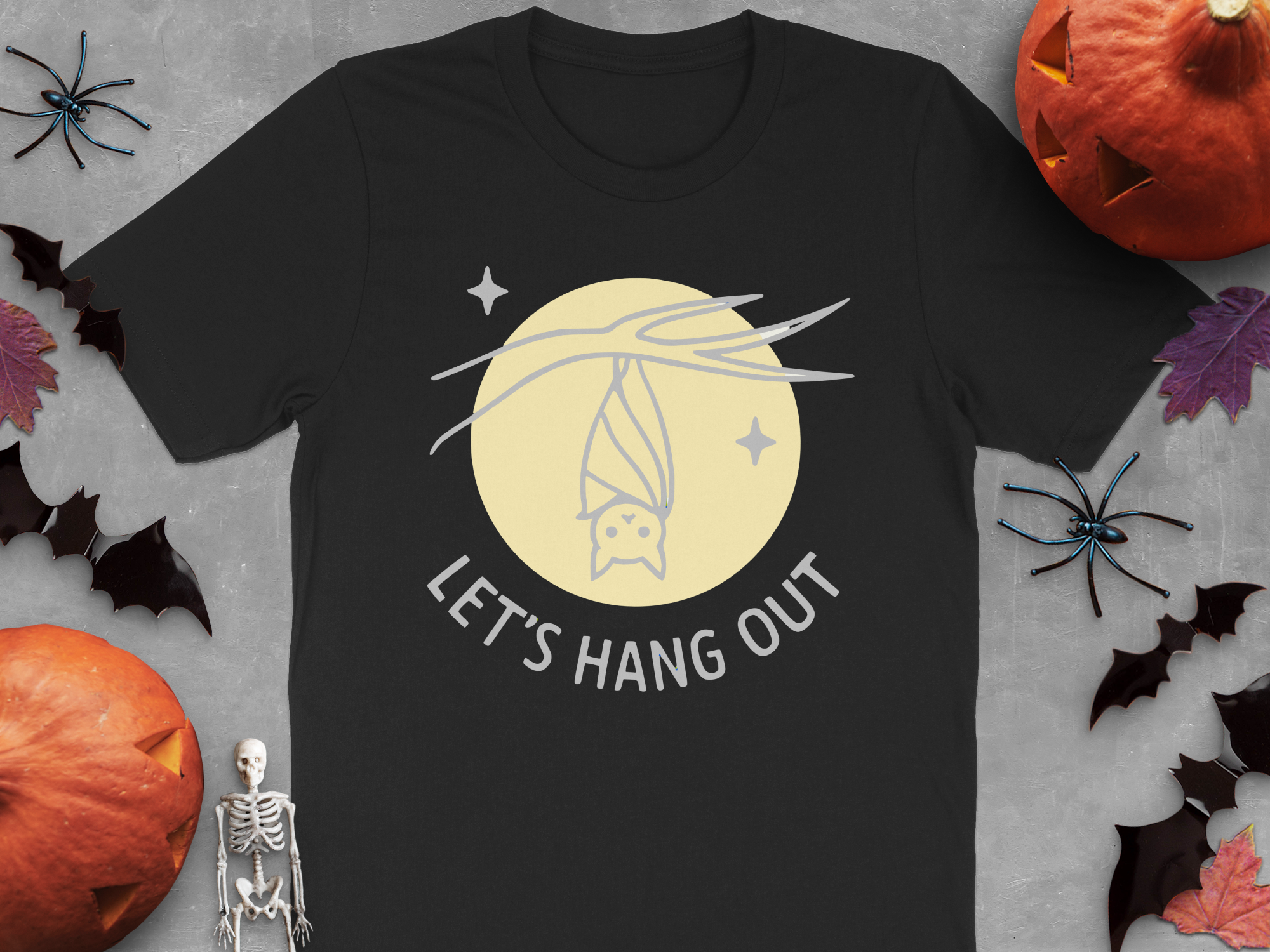 Let's Hang Out Halloween Themed T-shirt product