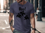 Boo Ghost Print Design Halloween T-Shirt product type