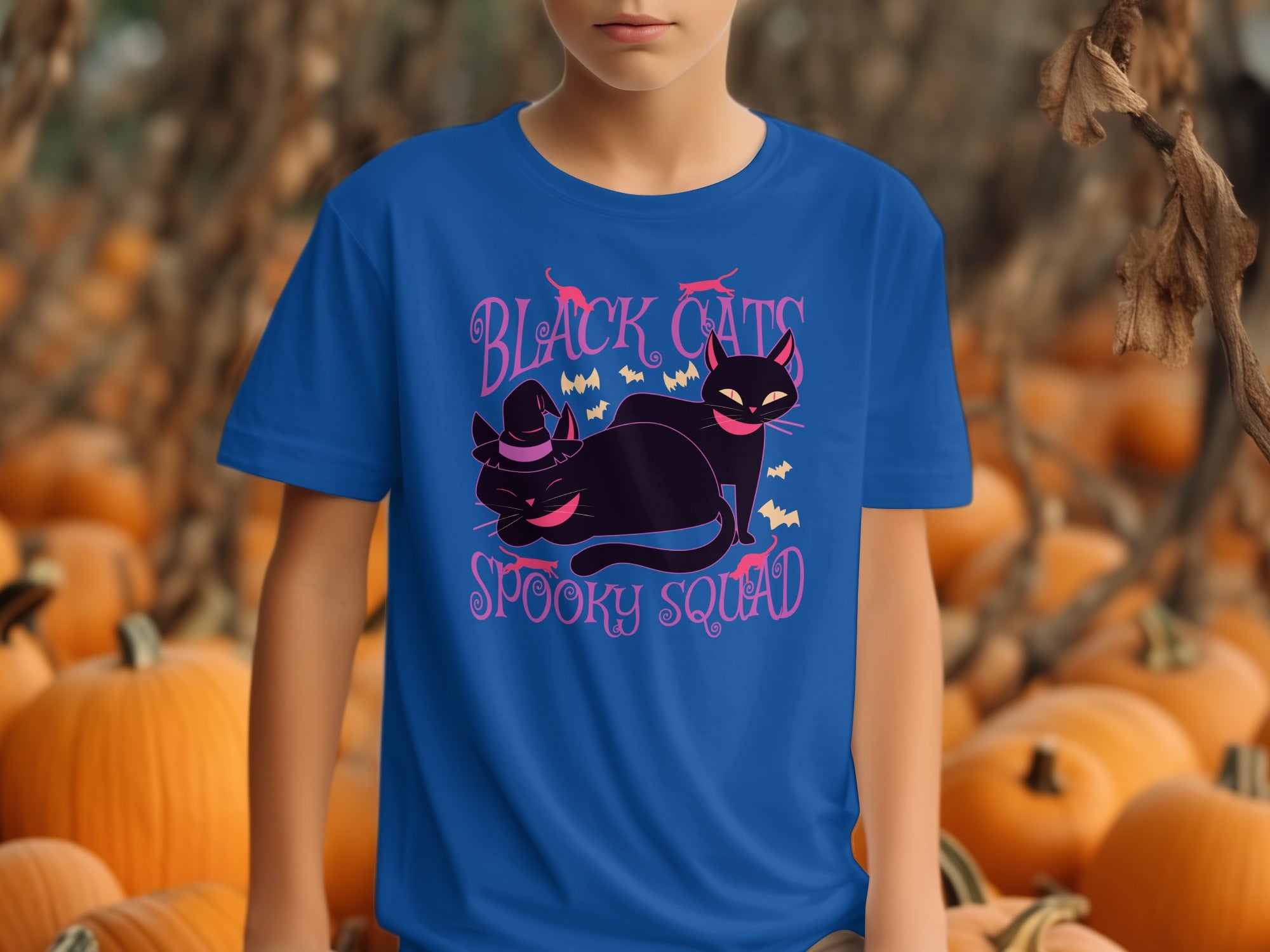 Black Cats Spooky Squad Halloween T-shirt product