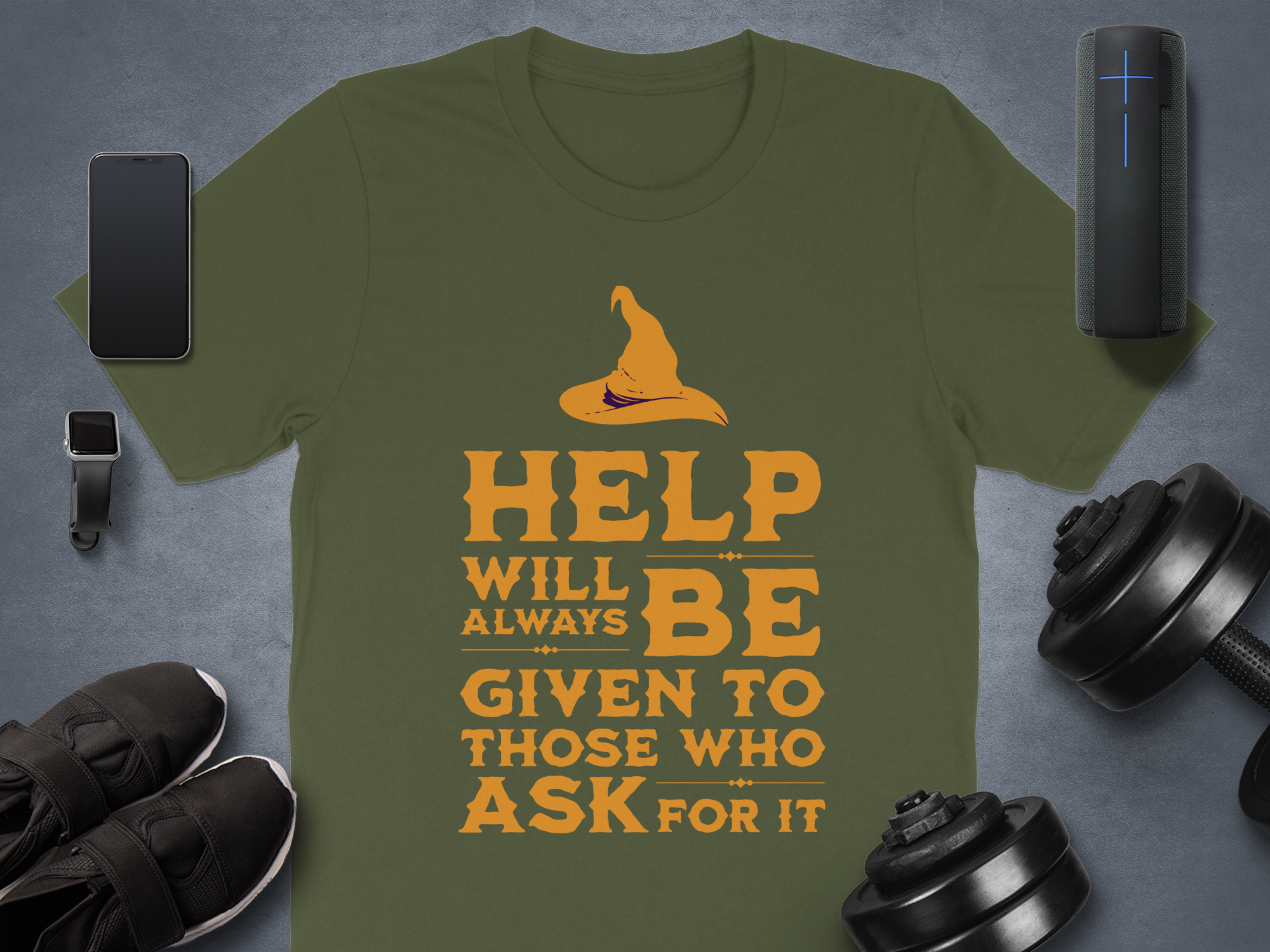 Help Will Always Be Given To Those Who Ask T-shirt product
